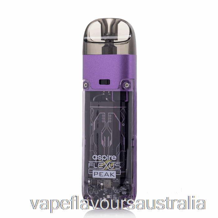 Vape Nicotine Australia Aspire Flexus Peak Pod System Violet